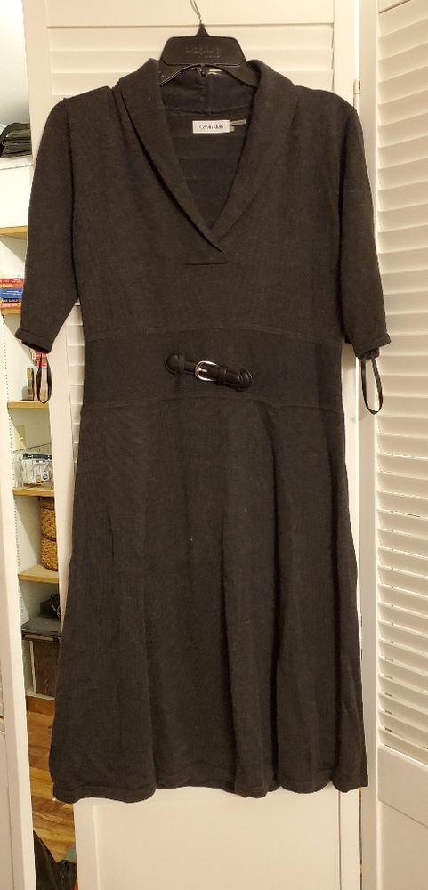 Dark grey dress
